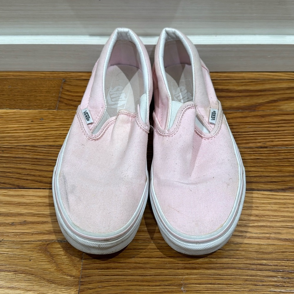Pink slip on vans.